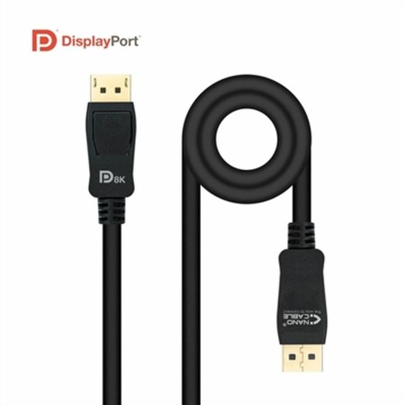 Cable DisplayPort NANOCABLE 10.15.2501 Negro 1,5 m (1,5 m) de NANOCABLE, Adaptadores DVI-HDMI - Ref: S9905241, Precio: 6,45 €...