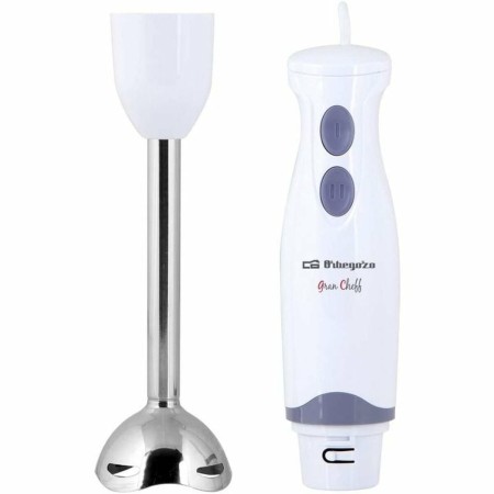 Mixeur plongeant Orbegozo BT 1320 400 W Blanc de Orbegozo, Mixeurs manuels et avec bol - Réf : S9905516, Prix : 33,70 €, Remi...