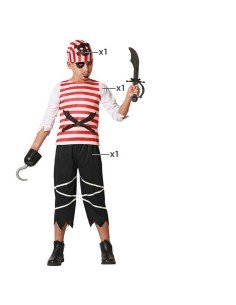 Costume per Bambini Pirata 7-9 Anni da BigBuy Carnival, Bambini - Ref: S1128894, Precio: 12,02 €, Descuento: %