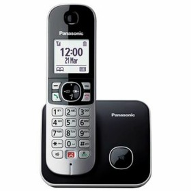 Landline Telephone Panasonic KX-TG6852SPB Black 1,8" by Panasonic, ISDN and digital phones - Ref: S9905745, Price: 48,21 €, D...