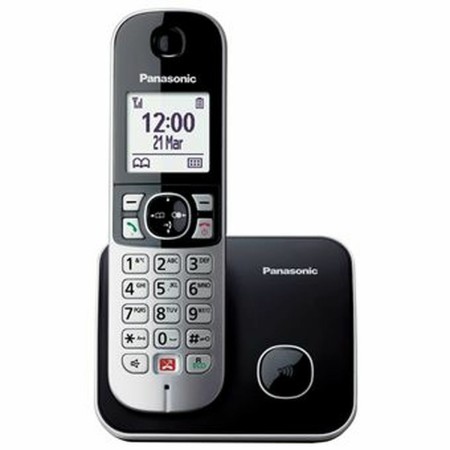 Festnetztelefon Panasonic KX-TG6852SPB Schwarz 1,8" von Panasonic, Digitaltelefone und ISDN-Telefone - Ref: S9905745, Preis: ...