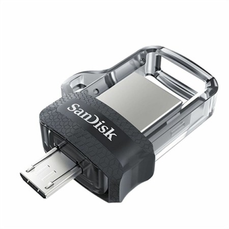 Clé USB SanDisk Ultra Dual m3.0 Argenté 128 GB de SanDisk, Clés USB - Réf : S9906650, Prix : 17,45 €, Remise : %