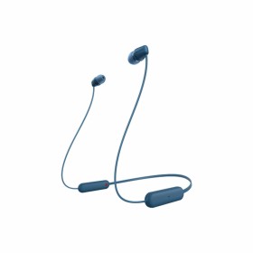 Bluetooth Headphones Sony WI-C100 Blue by Sony, Headphones and accessories - Ref: S9906721, Price: 34,75 €, Discount: %