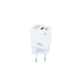 Cargador de Pared TooQ TQWC-QCPD20WT Blanco 20 W (1 unidad) de TooQ, Cargadores - Ref: S9907438, Precio: 6,63 €, Descuento: %