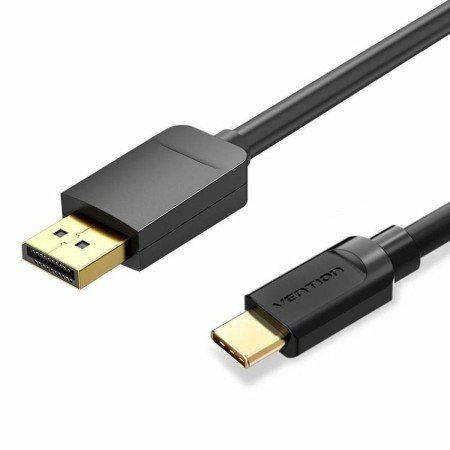 USB-C to DisplayPort Adapter Vention CGYBH Black 2 m by Vention, DisplayPort Cables - Ref: S9908421, Price: 8,41 €, Discount: %