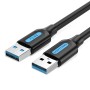 Cable USB Vention CONBI Negro 3 m (1 unidad) de Vention, Cables USB - Ref: S9908461, Precio: 2,32 €, Descuento: %