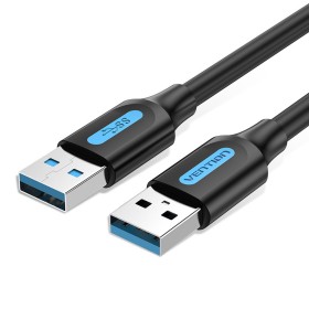 Câble USB Vention CONBI Noir 3 m (1 Unité) de Vention, Câbles USB - Réf : S9908461, Prix : 2,32 €, Remise : %