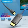 Adaptateur Mini DisplayPort vers HDMI Vention HAHBG Noir 1,5 m de Vention, Câbles DisplayPort - Réf : S9908561, Prix : 8,18 €...