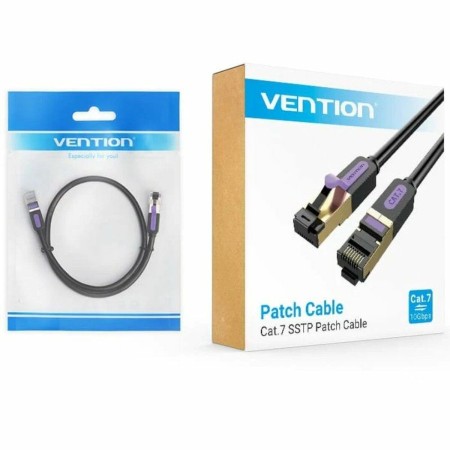 Cavo di Rete Rigido FTP Categoria 7 Vention ICDBI Nero 3 m di Vention, Cavi Ethernet - Rif: S9908718, Prezzo: 3,62 €, Sconto: %