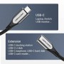 Cable Alargador USB Vention TABHF 1 m Gris (1 unidad) de Vention, Cables USB - Ref: S9908739, Precio: 9,34 €, Descuento: %