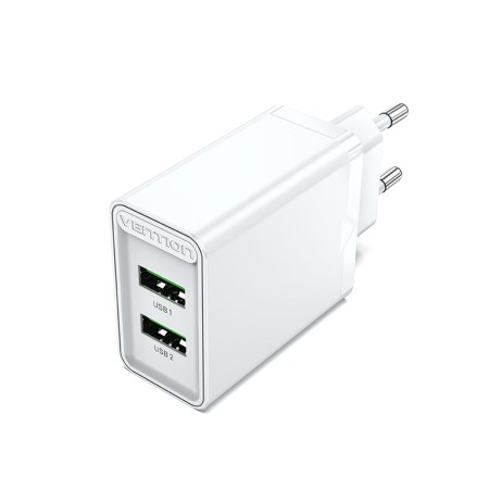 Chargeur mural Vention FBAW0-EU 18 W Blanc (1 Unité) de Vention, Chargeurs - Réf : S9908836, Prix : 6,18 €, Remise : %