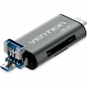 Leitor de cartões externo Startech FCREADMICRO3V2 Cinzento | Tienda24 - Global Online Shop Tienda24.eu