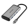 Hub USB Vention CNBHB Gris de Vention, Hubs USB - Réf : S9908873, Prix : 18,54 €, Remise : %