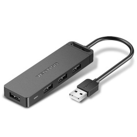 Hub USB LINDY 42635 Grigio | Tienda24 - Global Online Shop Tienda24.eu