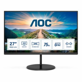 Écran AOC Q27V4EA 27" 2K 75 Hz de AOC, Ecrans PC - Réf : S9910044, Prix : 212,92 €, Remise : %