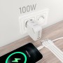 Chargeur mural Aisens ASCH-100W4P028-W Blanc 100 W (1 Unité) de Aisens, Chargeurs - Réf : S9910637, Prix : 39,12 €, Remise : %