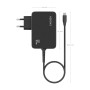 Chargeur mural Aisens ASCH-1PD90WL034-BK Noir 90 W (1 Unité) de Aisens, Chargeurs - Réf : S9910643, Prix : 23,29 €, Remise : %