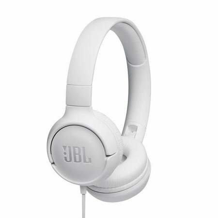 Bluetooth Headset with Microphone JBL Tune 500 White by JBL, Headphones and accessories - Ref: S9911075, Price: 27,88 €, Disc...