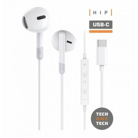 Headphones Tech One Tech TEC1301 White by Tech One Tech, Headphones and accessories - Ref: S9911566, Price: 6,56 €, Discount: %