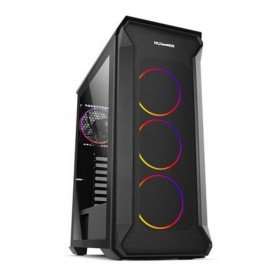 Gehäuse Semitour Mikro ATX / Mini ITX / ATX Nox Hummer Quantum RGB Ø 12 cm Schwarz von Nox, Desktop-Computer-Gehäuse - Ref: S...