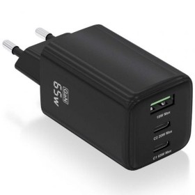 Chargeur mural Aisens ASCH-65W3P042-BK Noir 65 W (1 Unité) de Aisens, Chargeurs - Réf : S9912635, Prix : 18,25 €, Remise : %