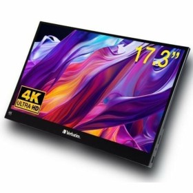 Écran Verbatim 32239 4K Ultra HD 17,3" de Verbatim, Ecrans PC - Réf : S9912801, Prix : 530,77 €, Remise : %