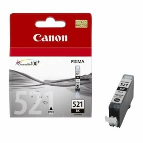 Original Ink Cartridge Canon CLI-521 BK Black by Canon, Printer toners and inks - Ref: S9912885, Price: 17,63 €, Discount: %