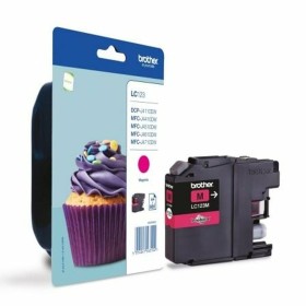 Compatible Ink Cartridge Brother LC-123MBP Magenta by Brother, Adhesive labels and stickers - Ref: S9912899, Price: 18,13 €, ...