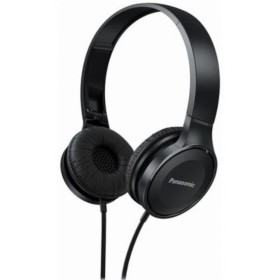 Auriculares com microfone Panasonic RP-HF100ME-K (3.5 mm) Preto de Panasonic, Auriculares e acessórios - Ref: S9913373, Preço...