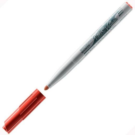 Marqueur Bic Velleda 1741 Blanc Rouge Tableau blanc de Bic, Matériel de dessin - Réf : S9913653, Prix : 11,56 €, Remise : %