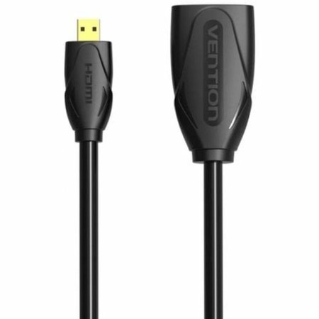 HDMI Cable Vention ABBBF 1 m Black by Vention, HDMI - Ref: S9913906, Price: 4,74 €, Discount: %