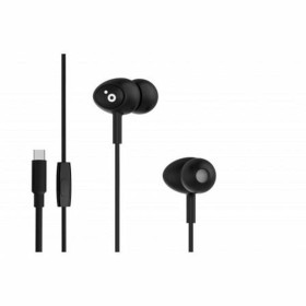 Casque Sunstech BEATCBK Noir de Sunstech, Écouteurs et accessoires - Réf : S9913950, Prix : 10,99 €, Remise : %