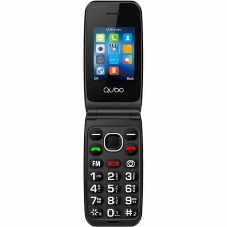 Telefone Móvel para Idosos Qubo NEONW BK SOS 2,4" de Qubo, Telemóveis de teclas grandes - Ref: S9913987, Preço: 31,56 €, Desc...