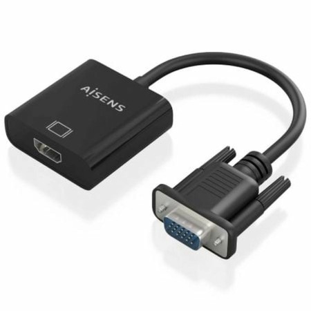 Adaptador HDMI para VGA Aisens A115-0873 20 cm Preto de Aisens, Cabos VGA - Ref: S9914169, Preço: 9,39 €, Desconto: %