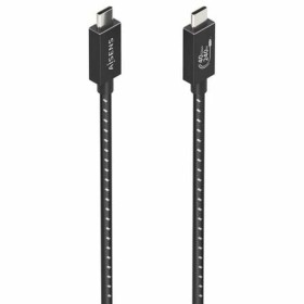 Cable USB Aisens A156-0866 Negro 50 cm de Aisens, Cables USB - Ref: S9914171, Precio: 7,78 €, Descuento: %