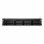 Almacenamiento en Red NAS Synology RS1221RP+ Quad Core Negro de Synology, Almacenamiento conectado en red - Ref: S9914219, Pr...