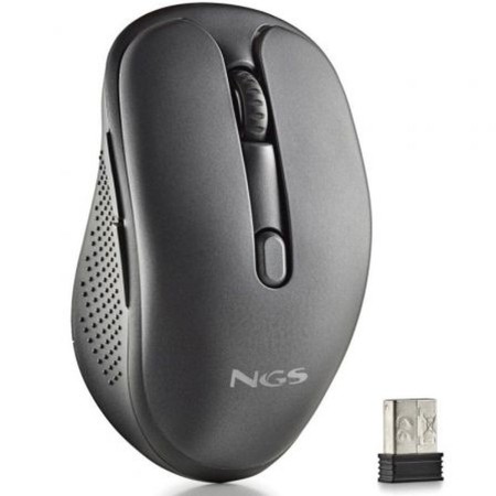 Mouse NGS EVOSPOOK Black 1600 dpi by NGS, Mice - Ref: S9914286, Price: 15,38 €, Discount: %