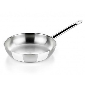 Sartén Wok BRA A121613 Ø 26 cm Plateado Acero Inoxidable de BRA, Woks - Ref: S9914336, Precio: 22,99 €, Descuento: %