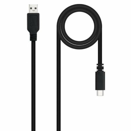 Cable USB NANOCABLE 10.01.2101-L150 Negro 1,5 m de NANOCABLE, Cables USB - Ref: S9914408, Precio: 3,53 €, Descuento: %