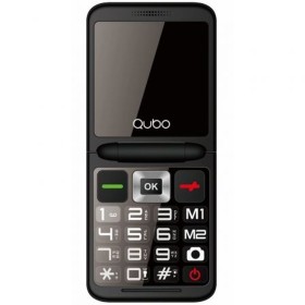 Téléphone portable pour personnes âgées Qubo X-10BK 32 MB RAM 2,4" de Qubo, Téléphones portables à grosses touches - Réf : S9...