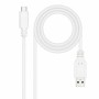 Custodia per Tastiera NANOCABLE 10.01.2101-L150-W 1,5 m Bianco di NANOCABLE, Cavi USB - Rif: S9914691, Prezzo: 3,53 €, Sconto: %