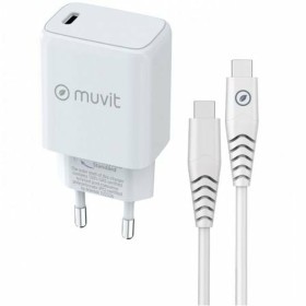 Cargador de Pared Muvit MCPAK0044 20 W Blanco de Muvit, Cargadores - Ref: S9914912, Precio: 15,67 €, Descuento: %