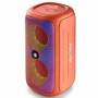 Altifalante Bluetooth Portátil NGS ROLLERBEASTCORAL Laranja de NGS, Auriculares portáteis e altifalantes com porta dock - Ref...