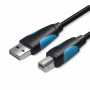 USB-C Cable Vention VAS-A16-B500 Black 5 m by Vention, USB Cables - Ref: S9915045, Price: 3,82 €, Discount: %