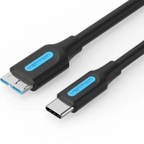 USB-C Cable Vention CQABD Black 50 cm by Vention, USB Cables - Ref: S9915395, Price: 3,46 €, Discount: %