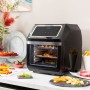 Friggitrice ad Aria InnovaGoods Fryinn Pro Max 12000 Nero 1800 W 12 L Acciaio inossidabile di InnovaGoods, Friggitrici ad ari...