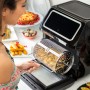 Friteuse à Air InnovaGoods Fryinn Pro Max 12000 Noir 1800 W 12 L Acier inoxydable de InnovaGoods, Friteuses à air - Réf : V01...