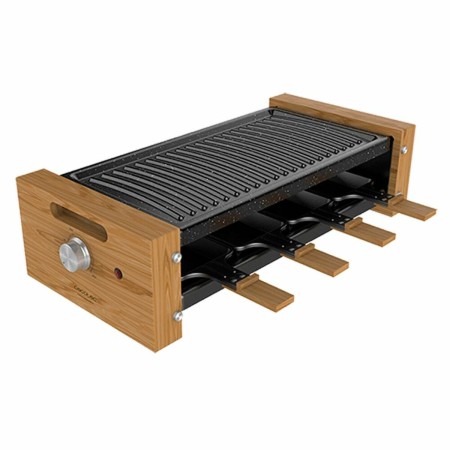 Grill Cecotec Cheese&Grill 8200 Wood Black 1200 W de Cecotec, Ferros elétricos de passar - Ref: V1705190, Preço: 50,43 €, Des...