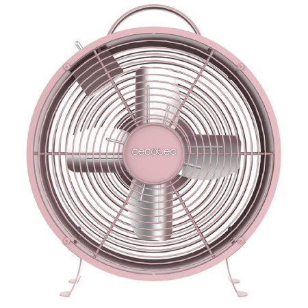 Table Fan Cecotec EnergySilence 400 RetroDesk Pink 25 W by Cecotec, Desk Fans - Ref: V1709038, Price: 30,27 €, Discount: %