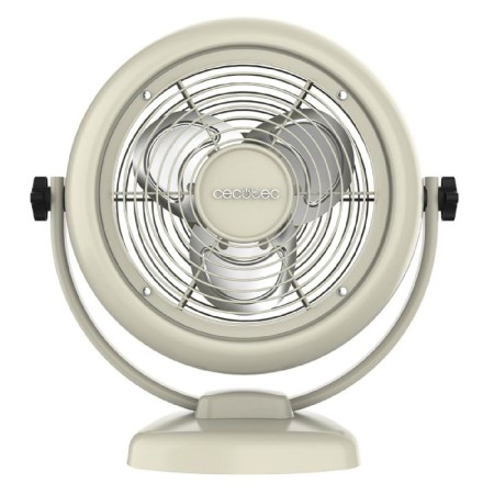 Ventilateur de Bureau Cecotec EnergySilence 800 RetroDesk Beige 20 W de Cecotec, Ventilateurs de table - Réf : V1709042, Prix...